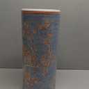 Creative Co-Op Ceramic Umbrella Stand, Light Blue 

18 inch