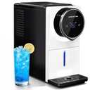 Antarctic Star Nugget Ice Maker Countertop Gen 2, Self-Cleaning Portable Ice Machine, 33 lbs/24H, 1.8L Water Tank, 1.5 lbs Ice Storage, Touch Screen & Auto Ice Drop, for Home/Office/Kitchen