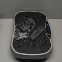 ALSO GO Vibration Plate Exercise Machine, 6 Workout Modes & 120-Level Vibration Platform for Weight Loss/Lymphatic Drainage, 400lbs Capacity Vibration Board with Resistance Bands for Full Body Workout