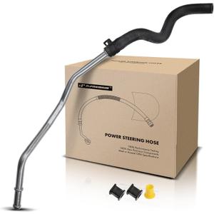 A-Premium Power Steering Hose Return Line Hose Assembly Compatible with Nissan Altima 2002-2006 Maxima 2004-2008 Quest V6 3.5L Cooler To Reservoir