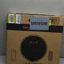 Flash Furniture Wall Mounted Magnetic Chalkboard with Solid Pine Wood Frame, Commercial Grade with Included Eraser and Chalk, 18" Round, Rustic