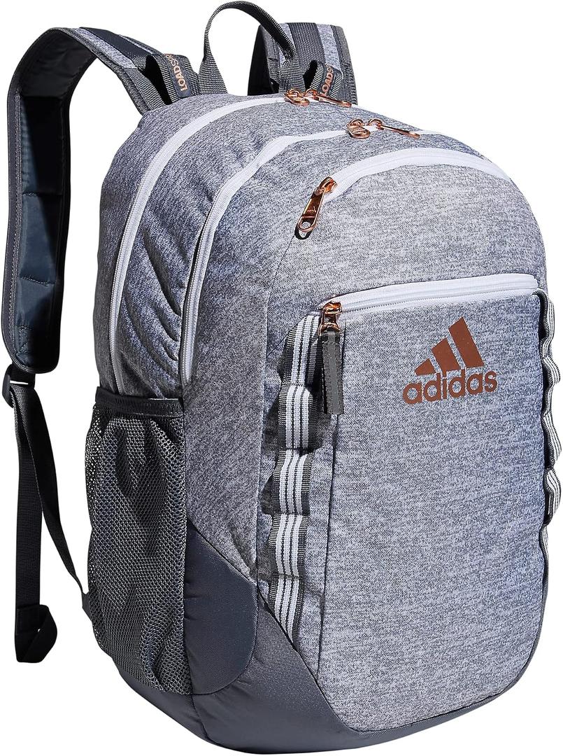 adidas Excel 6 School Backpack Bookbag, 40L, Osfa