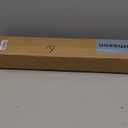 Household Essentials X-Frame Clothes Drying Rack, Stabile Wood Frame with Slanted Feet, Smooth Vinyl Wrapped Rods, 23.8 Feet of Hanging Space, Ready to Assemble, Flat Top, Natural (Natural/White Pine)