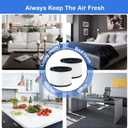 3 Pack TZ-K1 Replacement Filters Compatible with ToLife TZ-K1 and with FreAire & AROEVE MK01 MK06 MG01JH, 3-Stage Filtration H13 True HEPA filters (White)