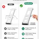 Window Air Conditioner Support Bracket: Adjustable Anti-Slip Shock-Absorbing Mat Windows Safe Bracket Built-in Bubble Level - 12000 to 24000 BTU AC Units Window Mount Bracket Up to 165 lbs
