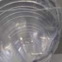 FOCUSLINE 100 Pack 12 oz Silver Rimmed Plastic Cups, Clear Plastic Cup 12 Ounce Tumblers, Heavy-duty & Fancy Disposable Cups with Silver Rim for Wedding Cups Elegant Party