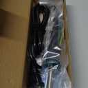 YIHUA 930-IV Pyrography Wood Burning Pen Kit Adjustable Temperature, Power Switch, Heat Deflector, Rubber Grip with 10 Pyrography Tips, 2 Wood Pieces, Flip-Up Pen Stand, for Woodburning DIY Crafts