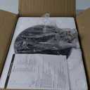 Nintiue Dimmable Floor Lamp, 1000 LM LED Edison Bulb Included, Arc Floor Lamps for Living Room Modern Standing Lamp Tall Lamps for Living Room Bedroom-Brass (Brass-Linen Shade)