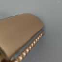 Bambaw Double Edge Safety Razor with Stand, Women Razor with 5 Double Edge Safety Razor Blades, Plastic Free Metal Razor  Rose Gold