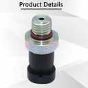 Oil Pressure Sensor Switch Sending Unit D1843A 12635957 Compatible with Chevy Colorado Equinox Trailblazer Malibu Impala GMC Envoy Canyon Buick Lacrosse Enclave Rainier Cadillac SRX 12570964