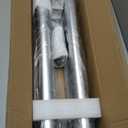 AA Products Inc. 33'' Aluminum Universal Ski Roof Rack Fits 6 Pairs Skis or 4 Snowboards, Ski Roof Carrier Fit Most Vehicles Equipped Cross Bars