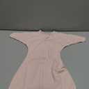 ZIGJOY Baby Transitional Swaddles for Newborns: 0.5 Tog Arms Up Sleep Sack 3-6-12 Months Soft Cotton Shark Fin 2 Way Zipper (Pink)