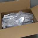 22PCS Full Set Exterior Decoration Trim Kit Compatible with 2018-2026 Jeep Wrangler JL JLU 2/4 Doors, Door Hood Engine Hinge Covers Door Handle Side Vent Tailgate Window Hinge Cover(Chrome)