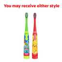 Colgate Kids Powered Vibrating Toothbrush, Pokemon, 1 Pack