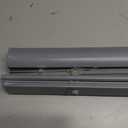 Cordless Light Filtering Mini Blind, 26 x 64 in, Grey
