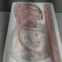 Floor Lamp, 18W Upgraded Bright LED Floor Lamps for Living Room Bedroom with Gooseneck Stepless Dimming & Color 76inch Tall Standing Lamp with Remote & Touch Control Work with Smart Plug (Pink)