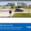 Tapo TP-Link  SolarCam C402 Kit, Outdoor Battery Camera w/Solar Panel Base, Wireless, 1080P, Free Person Detection, SD/Cloud Storage, Color Night Vision, No Hub Needed, Works w/Alexa