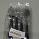 Novelty Modern Flatware, Cutlery, Salad forks Luxury Black 32 Count