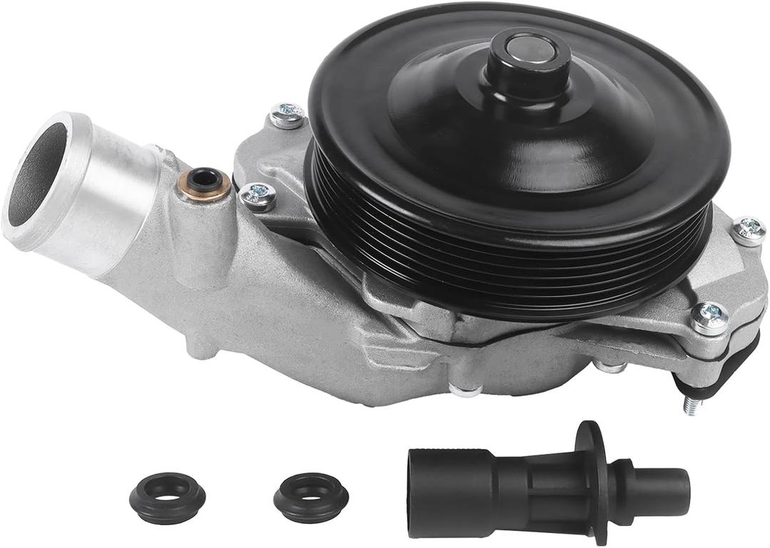 LR033993 Engine Water Pump, Water Pump with Gasket Fits for 2014-2019 F-Type, for XF XJ XKR, Fits for 2010-2019 Range Rover Range Rover Sport 3.0L 5.0L, Water Pump Replace OE LR097165 LR055239