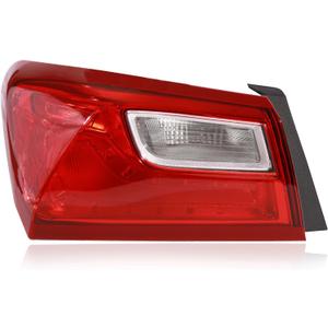 Tail Lights Outer Assembly Compatible with 2016-2018 Chevy Malibu,Left Driver Side Rear Light Taillights Replacement # 84516374 Tail Lights Outer Assembly Compatible with 2016-2018 Chevy Malibu,Left Driver Side Rear Light Taillights Replacement # 84516374
