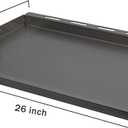 Genesis II E310 Full Size Griddle 6788 Flat Top Grill Insert for Genesis II 300 Series GS4 Grill Parts for Weber Genesis II E310 E320 S330 EP310 EP320 EP330 Carbon Steel