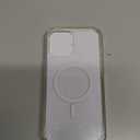 Miracase Magnetic for iPhone 12 Pro Max Case [Compatible with MagSafe] Full-Body Phone case with Built-in Glass Screen Protector& Camera Protector, Military Drop Proof 12 Pro Max Cover, Clear Glitter