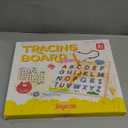 JoyCat Magnetic Letter Tracing Board, 2-in-1 Double-Sided ABC Magnets for Kids Ages 3-5, Uppercase & Lowercase Letter Writing Practice - Preschool Learning Toys, Road Trip Car Activities for Toddlers