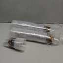 Eaasty 80 Pcs 12 oz Vintage Halloween Disposable Plastic Cups Retro Witch Cat Pumpkin Ghost Owl Skeleton Cups for Beverage Ice Cream Snacks Party Supplies Decoration