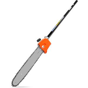 Kerlista Replacement Pole saw Attachment compatible with Weed Eater Snapper dewalt Craftsman Ryobi John Deere Worx Troy-Bilt and Homelite multi-tool Hus 28LD Power head - Black