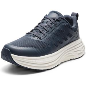 NORTIV 8 Men's Walking Running Tennis Cushioning Shoes ActiveFloat Non Slip Athletic Gym Workout Jogging Comfortable Sneakers (Blue) 8.5