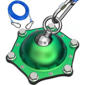 Catapamey Dog Tie Out Cable and Stake,360Swivel Dog Run Anchors-with 30FT Heavy Duty tie Out Cable- No Tangle,Dog Runner for Yard- Up to 150 lbs,for Outdoor Camping Gift