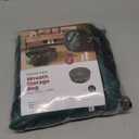 ZOBER 2 Pack Oxford Christmas Wreath Storage Container 30 Inch - Wreath Bag for Artificial Wreaths Box - Waterproof Fabric, Dual Zippered Wreaths Storage Bag With Strong Durable Handles - Green