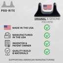 Psoas Muscle Release Tool Made in USA, Patented Deep Tissue Massage Device for Your Back, Hip Flexor & Trigger Point Relief, Night Black