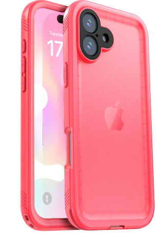 SPORTLINK Waterproof Phone Case 6.1x3.1, Pink, Iphone 16 Series SPORTLINK Waterproof Phone Case 6.1x3.1, Pink, Iphone 16 Series