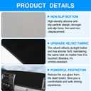 Autorder Dashboard Cover Mat for Toyota 4Runner 2003 2004 2005 2006 2007 2008 2009 Accessories Dash Cover Upgrade Velvet Dash Mat Sunshade Glare UV Rays Protector (Without Dash Speaker)