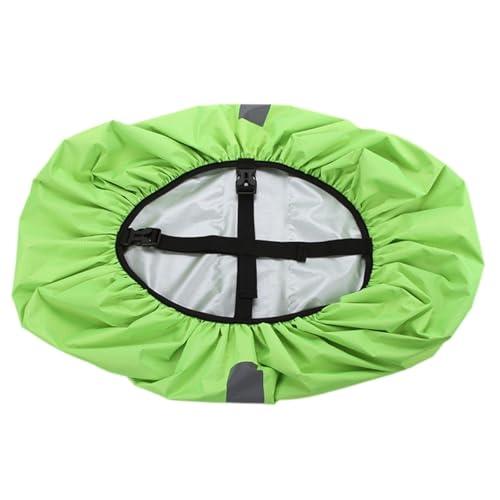 SRJUSV Waterproof Backpack Rain Cover 2pcs Reflective Rain Cover Backpack Waterproof Bag Outdoor Camping Hiking Climbing Raincover(50-70L,Type B-Green)