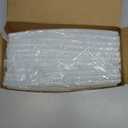 100 Pack Hot Glue Sticks, Full Size 10" Long x 0.43" Diameter Glue Sticks, Widely Used in Wood, Metal, Glass, Plastic, Floral, Fabric, Leather, Foam, and More, Clear