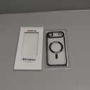 Misea Magnetic for iPhone 17 Air Case Compatible with MagSafe [Never Yellowing] [Military Grade Drop Protection] Full Camera Lens Protector Plating Soft Clear Phone Case for Women, Deep Purple