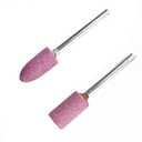 95 Pieces Abrasive Stone Points Electric Grinding Accessories Polishing Grinding Head Wheel Tool Kit for Rotary Tool (Red)