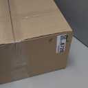 Garbuildman Ground Mount Garden Hose Reel Holds 125 Feet of 5/8-Inch with 3.9 ft Leader Hose, Brass Fitting, Water Hose Holder Stand with Storage Rack & 4 Spikes Base for Outdoor Lawn, White