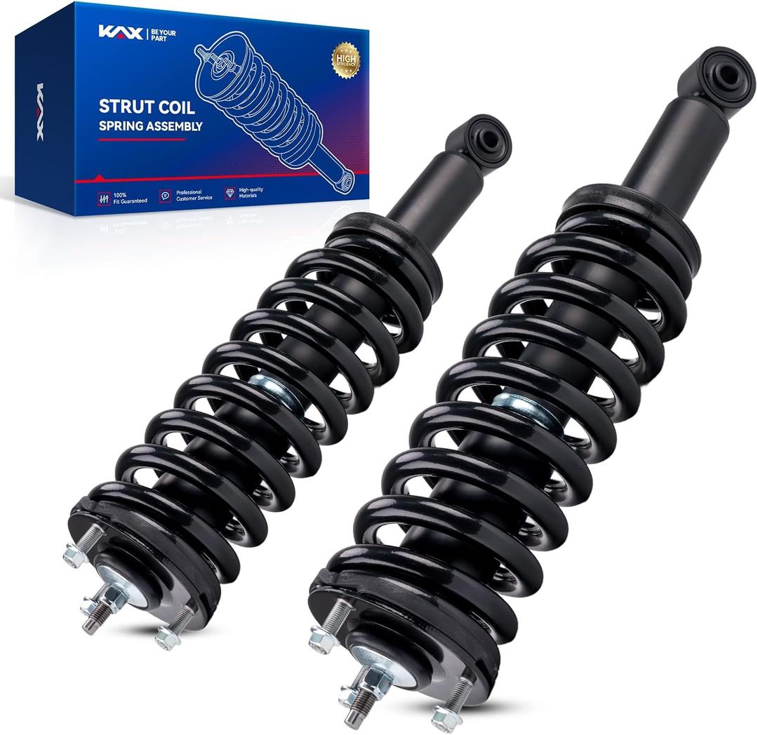 KAX Front Complete Strut Spring Assemblies Shock Absorber 171348L/171348R,Front Struts Fit for Sequoia 2001 2002 2003 2004 2005 2006 2007