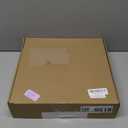 Drum Lamp shades Set of 2, White Line Lamp Shades for Table Lamps Floor Lamp, 13" Top X 13" Bottom X 10" High Large Fabric Lamp Shades, Easy Assembly Replacement Lampshades