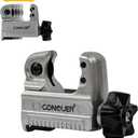 CONQUER Rapid Tubing Cutter 1/ 8-inch to 7/ 8-inch (3-22mm) Tube Cutter, Copper, Aluminum, Brass And Plastic Tubing Compact Cutter