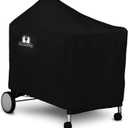 Grill Cover for Weber Performer Deluxe Charcoal, 22 Inch BBQ Covers, Heavy Duty Waterproof Accessories for Weber Performer Charcoal