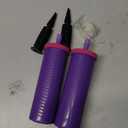 Balloon Pump Hand Held, Inflator Air Pump for Balloons - 2Way Dual Action, Friends can Help - Sturdy Ballon Inflator Pump