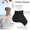 Linkidea Height Max Socks, 1 Inch Increasing Insoles, Invisible Boost Heel Pads for Men & Women 1 Pair (2.5cm, Black)