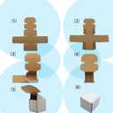 12x9x3 inch Shipping Boxes, White Corrugated Cardboard Box Literature Mailing Shipping Packaging Recyclable Storage Boxes and Craft Gifts Giving Products Business White Box Set of 20 (12''x9''x3'')