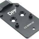 DPP Titanium Adapter Plate Compatible with CZ Shadow 2 Optic Ready and Holosun 407C/507C/508T Trijicon RMR/SRO-CZ-SDW-02