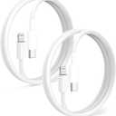 for iphone14 USBC to Lightning Cable 3 Foot[Apple MFi Certified] iPhone Charger,2 Pack Lightning Cord,Fast Apple Charging Cords,for iPhone 14/13 /12 Pro/Max/11Pro/XS/Max/XR/X/8Plus (White)