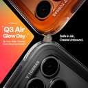 TORRAS Ostand Q3 Air for iPhone 17 Pro Max Case with 360 Magnetic Stand, Fit for MagSafe, Mil-Grade Drop Tested, Camera Control Button, Shockproof Phone Case for iPhone 17 Pro Max 6.9", Shadow Black